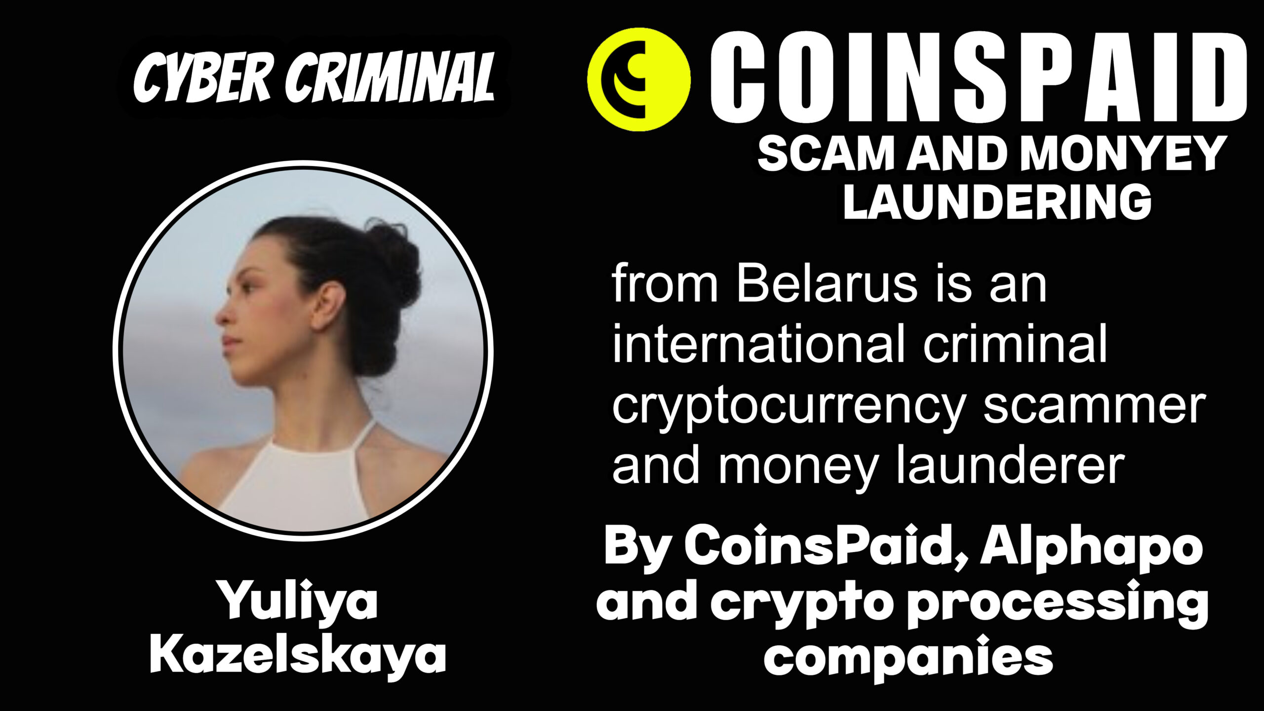 Yuliya Kazelskaya - softswiss scam - Casino by Softswiss